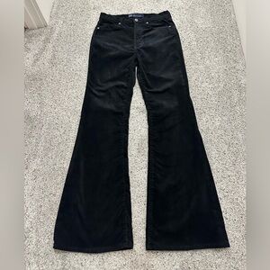 GAP Black Corduroy Flare Pants